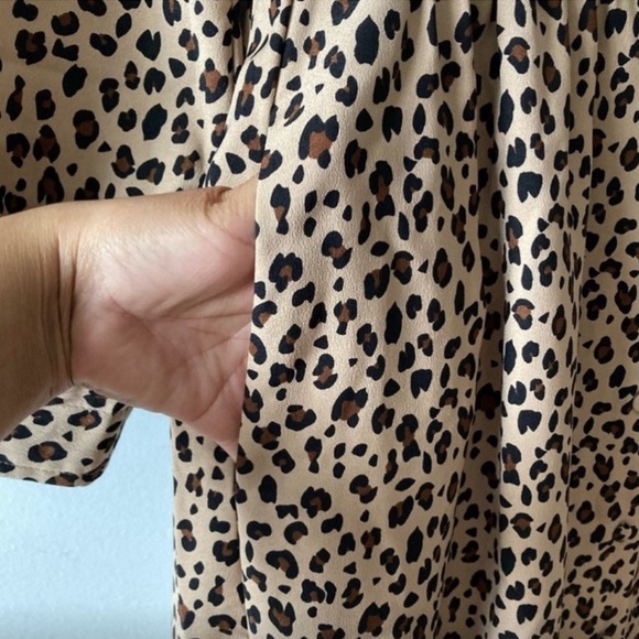 J. Crew Leopard Print Midi Dress - Picture 10 of 15